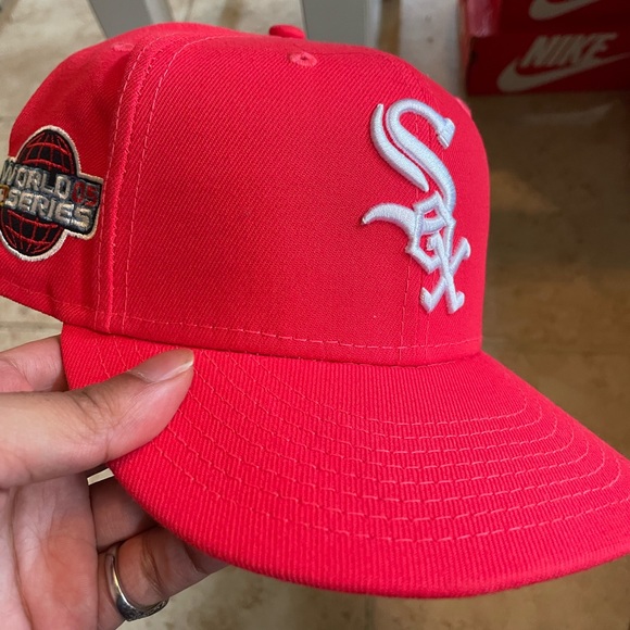 Chicago White Sox Peach / Light Blue Exclusive Fitted